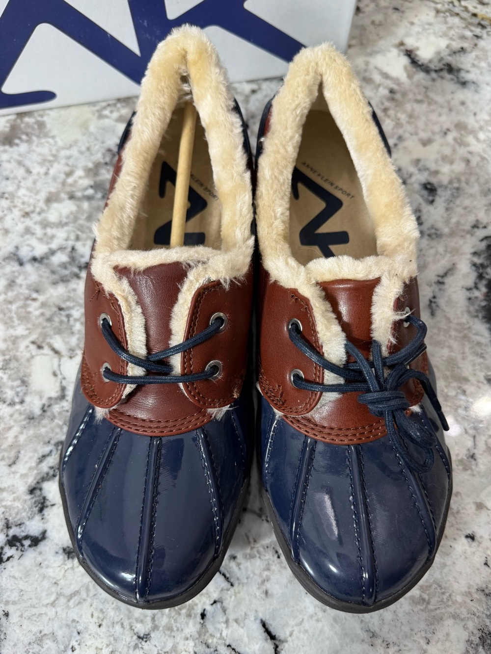 Faux Fur Lined Duck Shoes